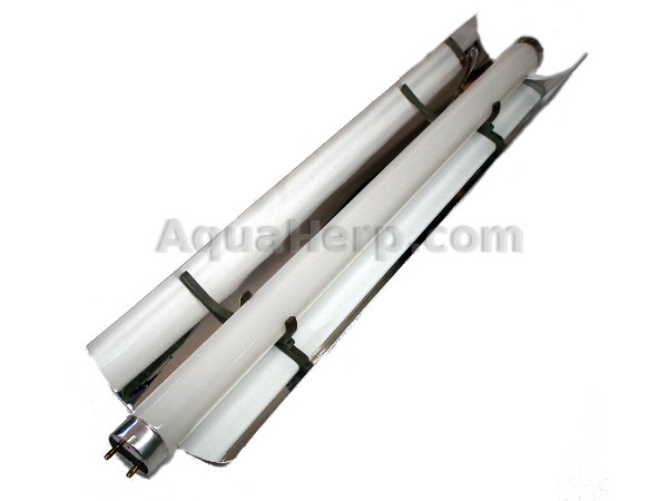 Reflector for 18W (600mm) T8 Fluorescent Tube