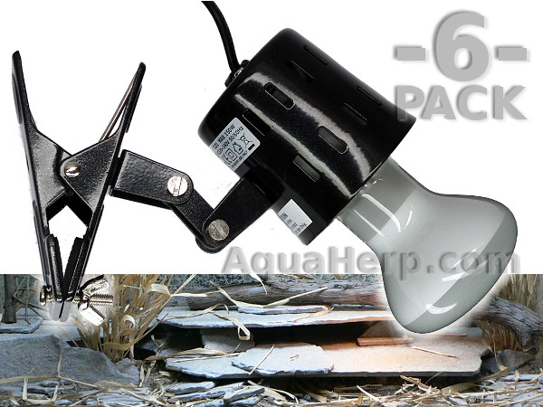 Terrarium Clip Lamp 150W / 6-PACK