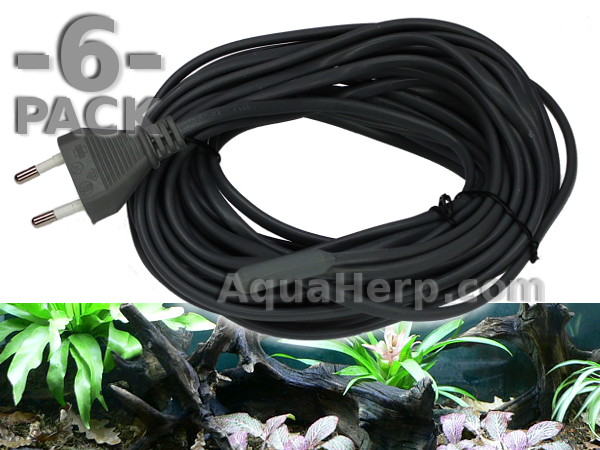 Terrarium Heat Cable 7m / 50W / 6-PACK