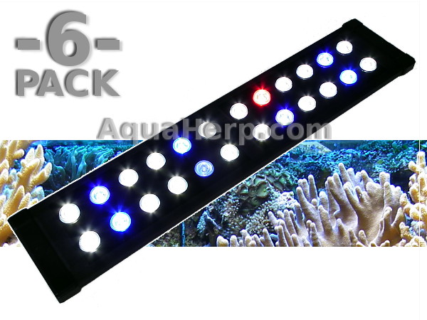 LED Aquarium Light Daylight-C REEF 50cm 20W / 6-PACK