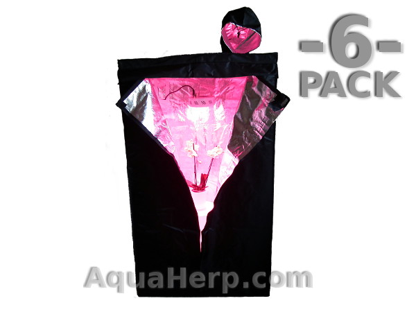 Grow Tent Silver Mylar 90*50*160cm / 6-PACK