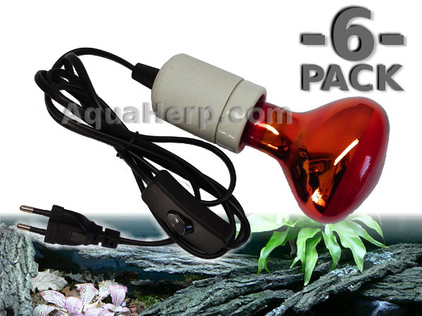 Heat Lamp Socket E27 "Standard" / 6-PACK