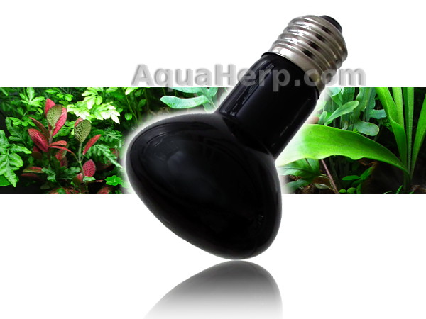 Black Night Heat Lamp E27 40W