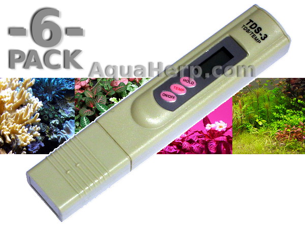 Electronic TDS-meter / 6-PACK