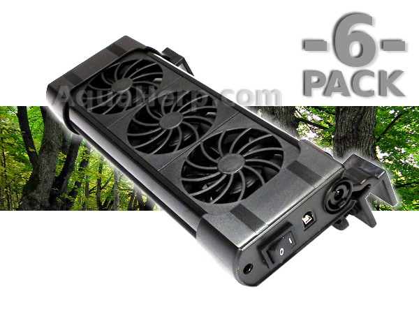 Cooling / Ventilation Fan Unit (3 fans) / 6-PACK