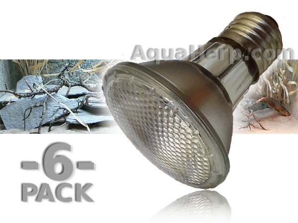 Halogen Basking Spot Lamp E27 35W / 6-PACK