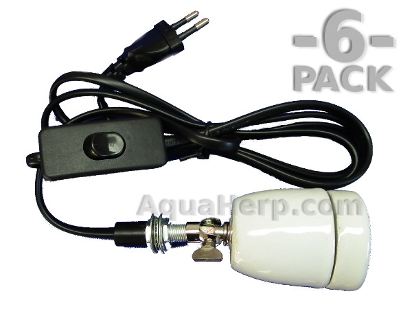 Heat Lamp Socket E27 "Multi-Directional" / 6-PACK