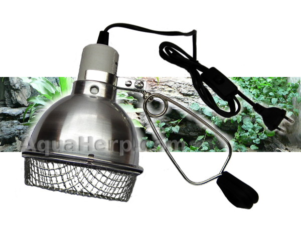 Terrarium Clamp Lamp E27 75W 5½” + Basket