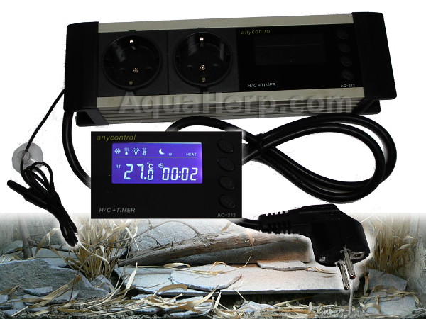Terrarium Thermostat Cool/Heat for Day&Night (AC)