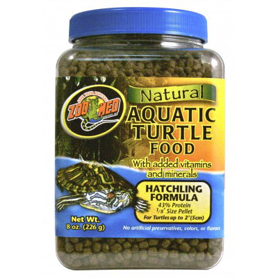 Zoomed Natural Aquatic Turtle Food Hatchling 45g