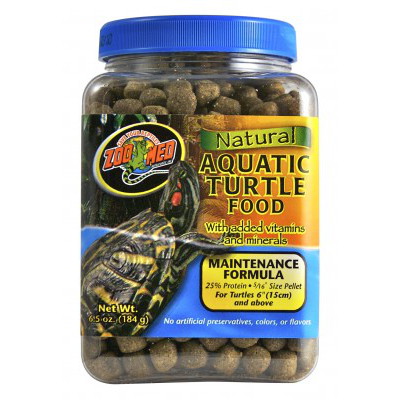 Zoomed Natural Aquatic Turtle Food Maintenance 340g