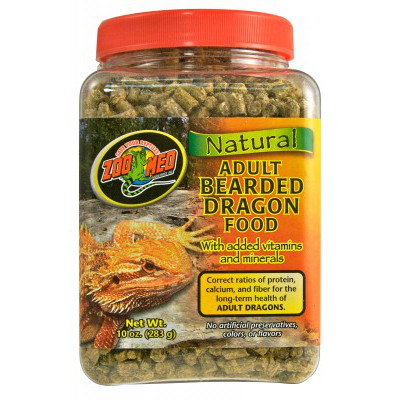 Zoomed Natural Bearded Dragon Food Adult 283g